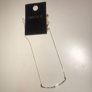 Silver, dainty, brand new necklace